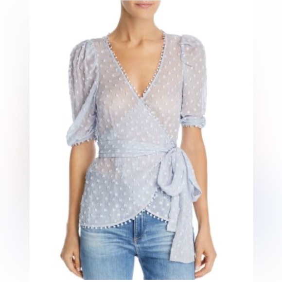 Alice McCall Tops - ALICE MCCALL Moon Talk Wrap Blouse Tank Top Alexa Chung